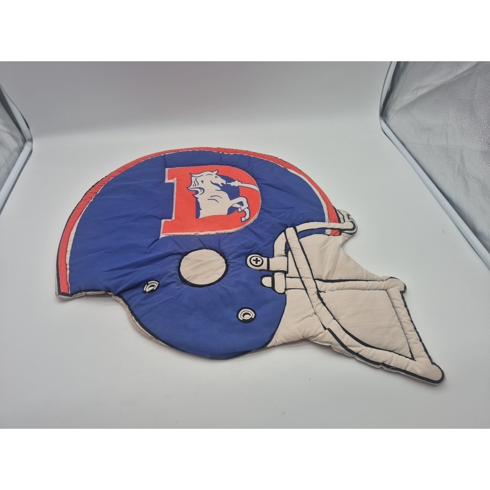 VTG NFL Officially Licensed Product Denver Broncos Helmet Bedding Accessory - 🏈
